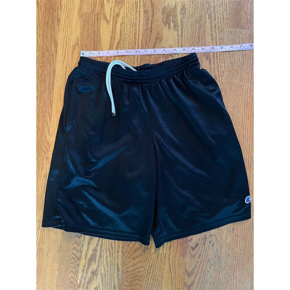 Champion Men's Black Mesh Athletic Shorts Size S